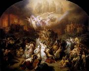 Wilhelm von Kaulbach : The Destruction of Jerusalem by Titus oil on canvas